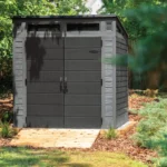 Suncast Modernist 7 ft. W x 7 ft. D Resin Storage Shed